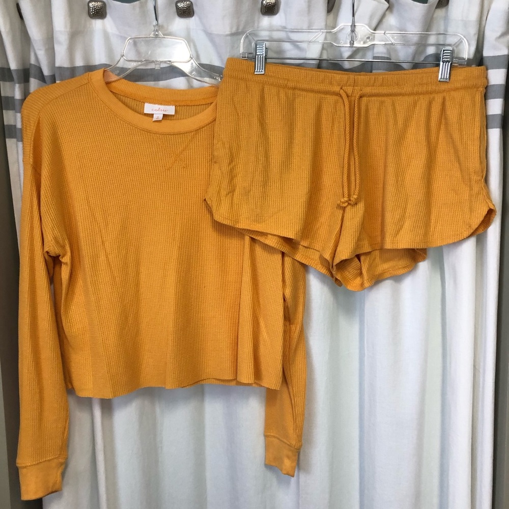 Colsie Rib-Knot Pajama Set